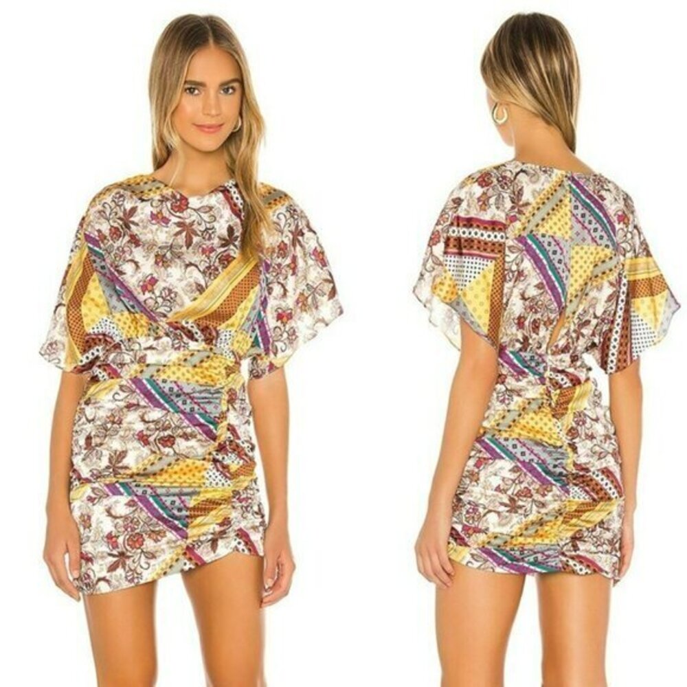 House of Harlow 1960 xREVOLVE Jemima Dress - Patchwork Multi